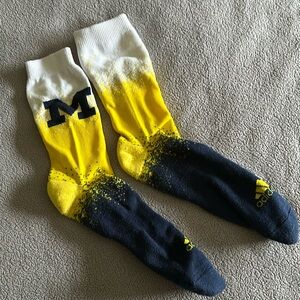 Michigan athletic socks